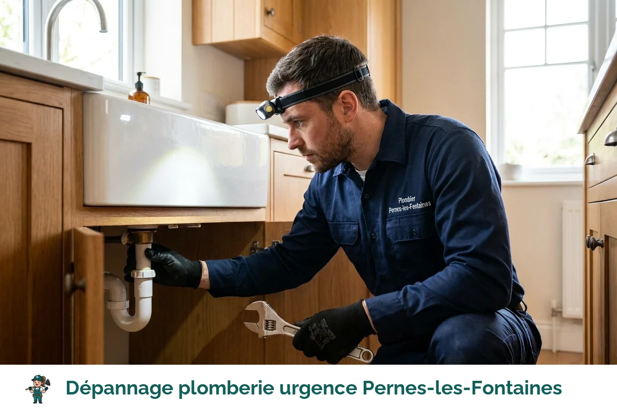 Dépannage plomberie urgence à Pernes-les-Fontaines