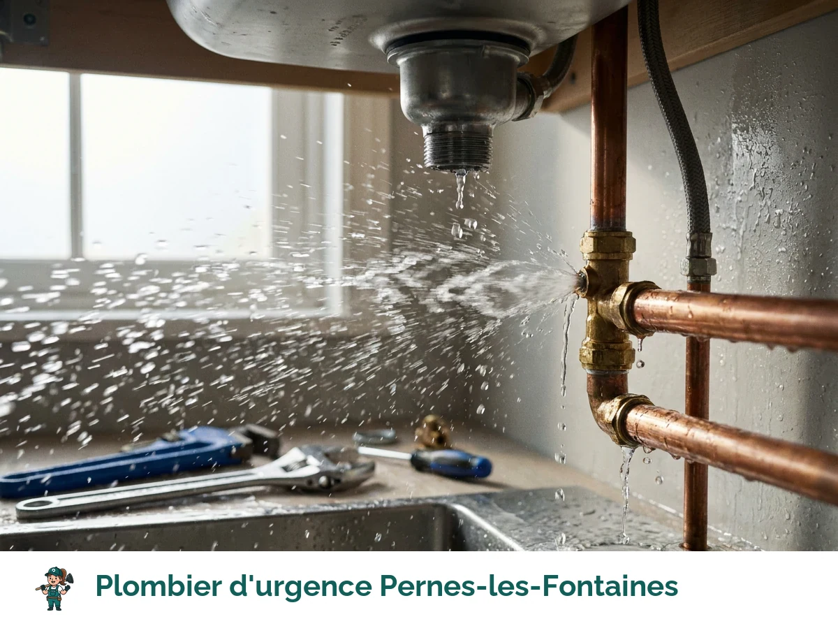 Plombier d'urgence à Pernes-les-Fontaines