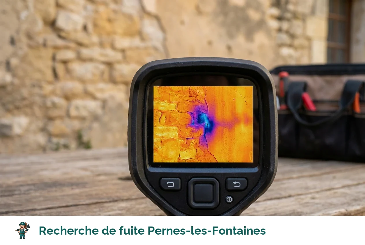 Recherche de fuite à Pernes-les-Fontaines
