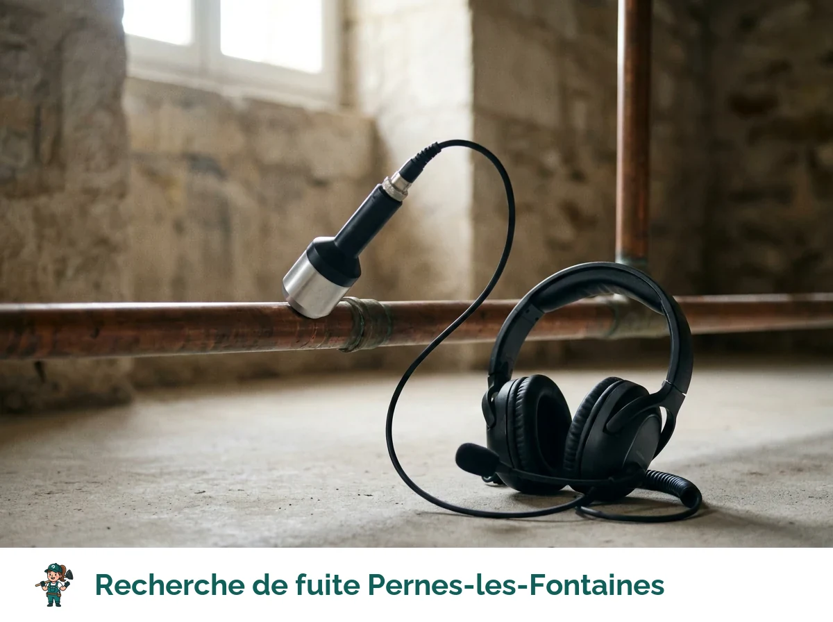Recherche de fuite à Pernes-les-Fontaines