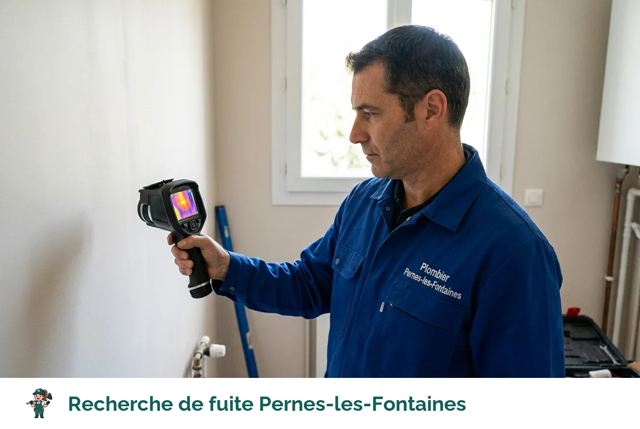 Recherche de fuite à Pernes-les-Fontaines