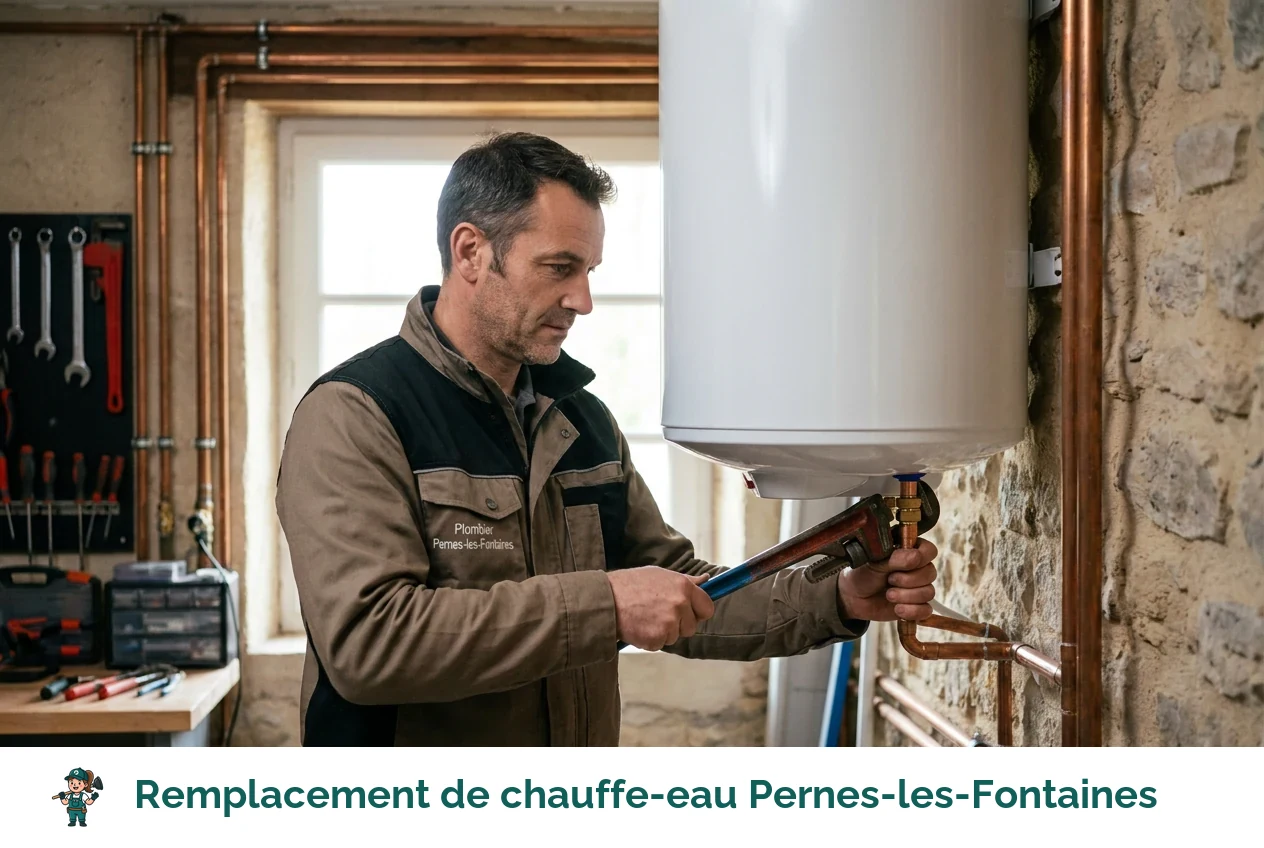Remplacement de chauffe-eau à Pernes-les-Fontaines
