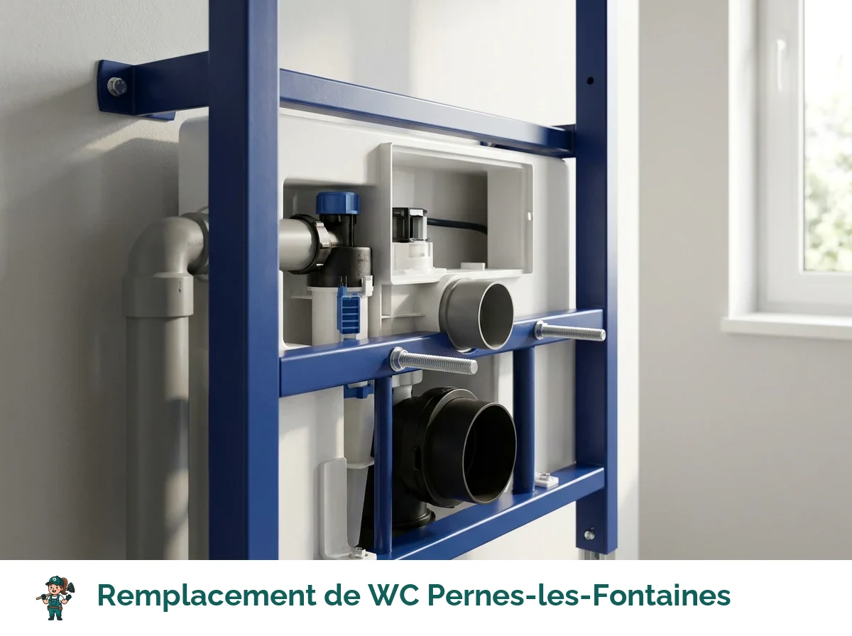 Remplacement de WC à Pernes-les-Fontaines